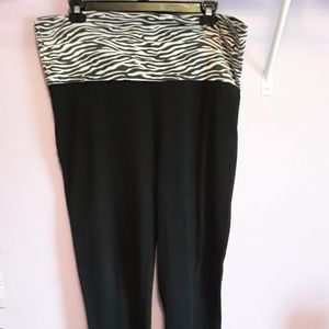 High waisted Zebra Print Leggings